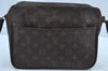 Authentic Louis Vuitton Monogram Nile Shoulder Cross Body Bag Old Model LV K9038