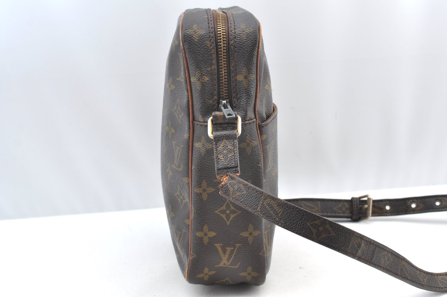 Auth Louis Vuitton Monogram Petit Marceau Shoulder Bag Old Model Junk K9039