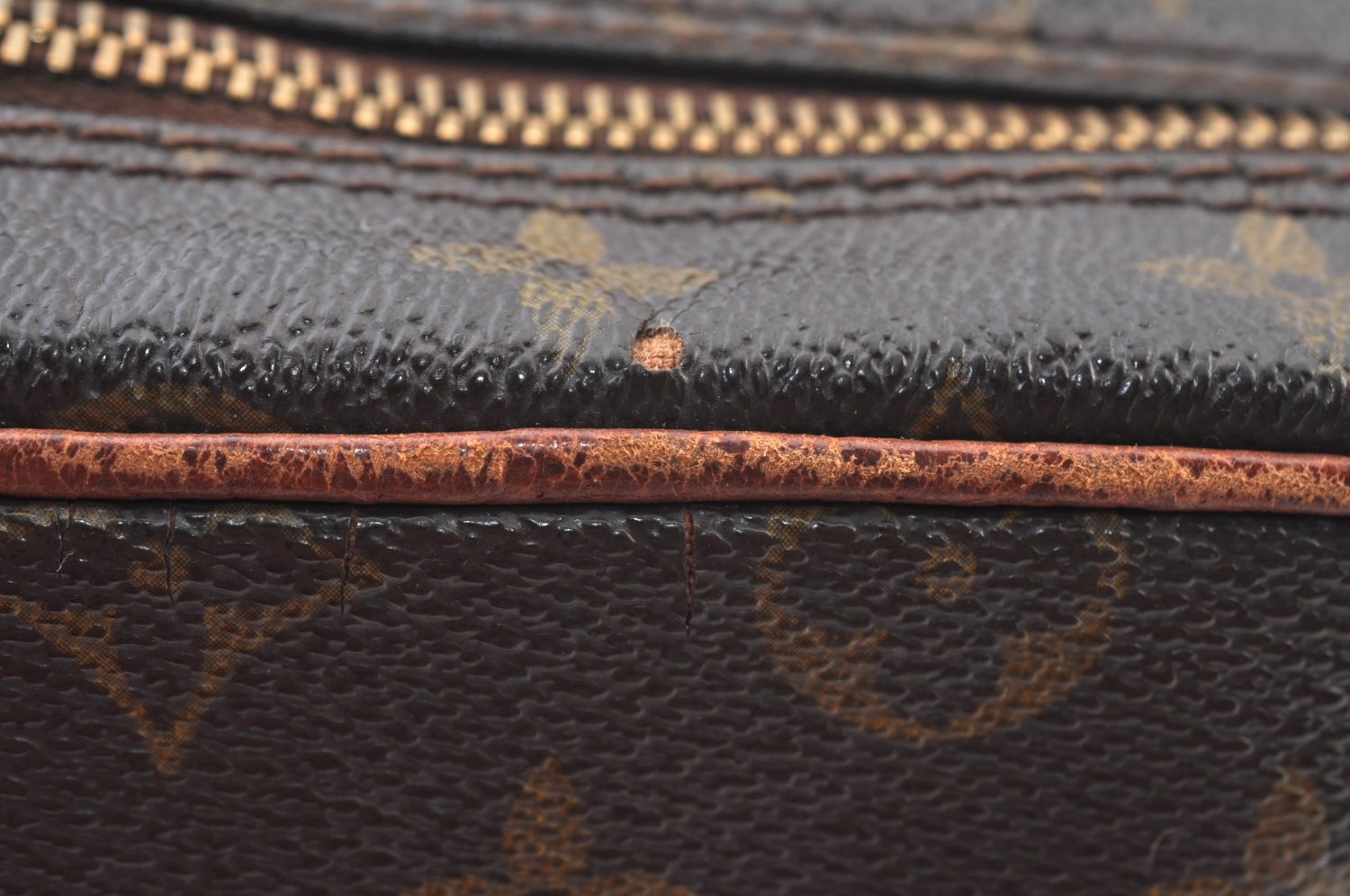 Auth Louis Vuitton Monogram Petit Marceau Shoulder Bag Old Model Junk K9039