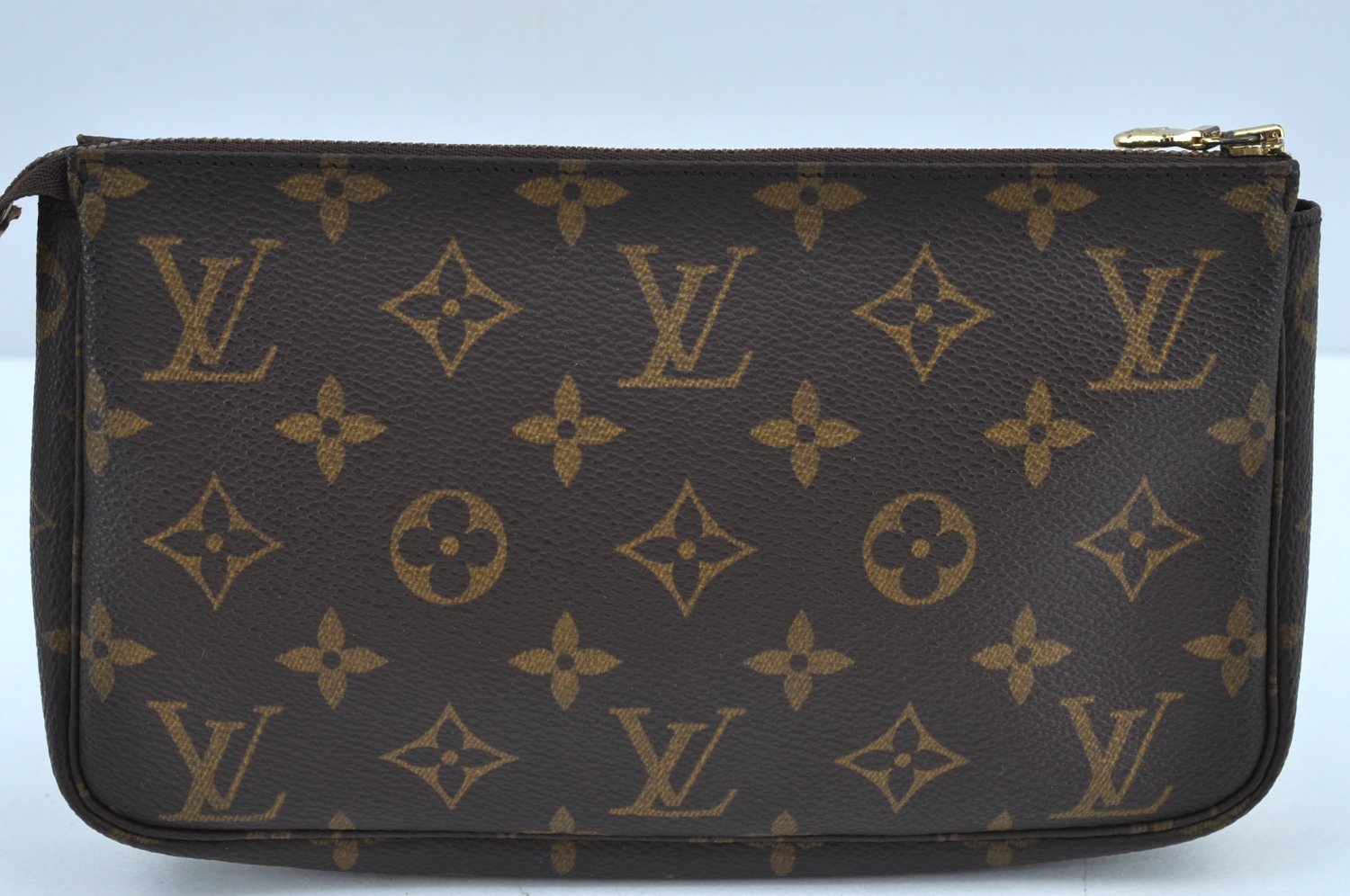 Authentic Louis Vuitton Monogram Pochette Accessoires Pouch M51980 LV K9045