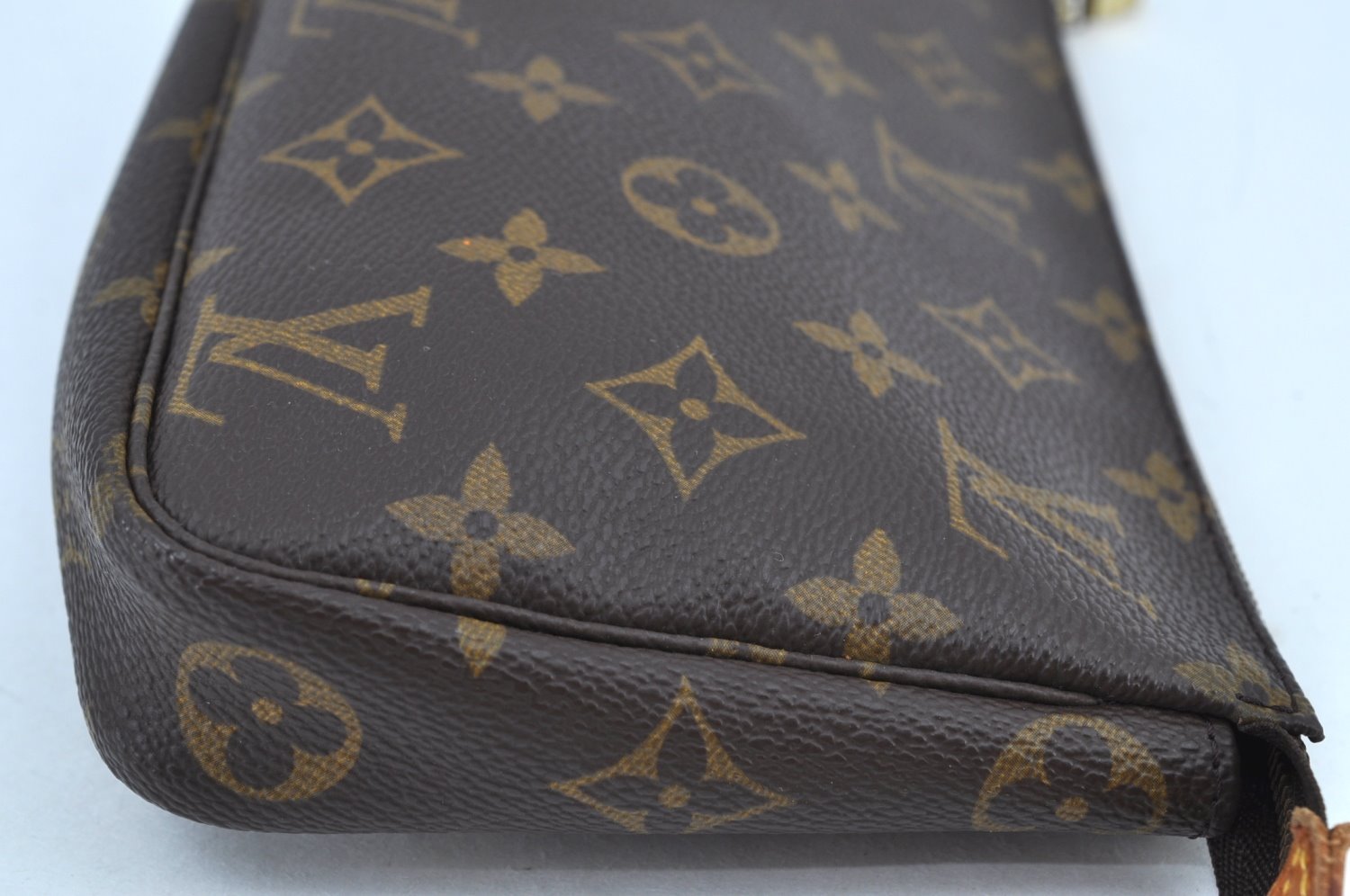 Authentic Louis Vuitton Monogram Pochette Accessoires Pouch M51980 LV K9045