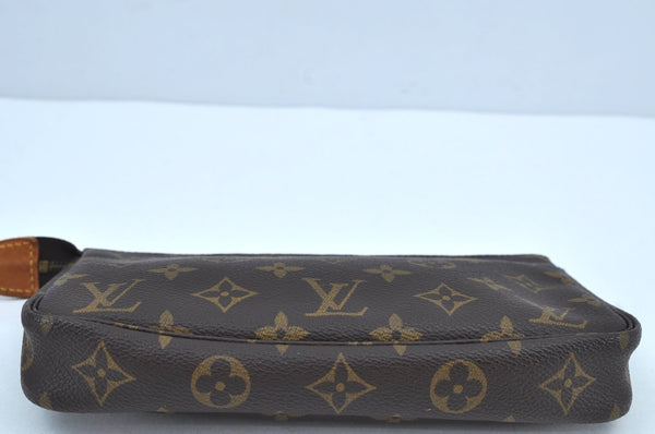 Authentic Louis Vuitton Monogram Pochette Accessoires Pouch M51980 LV K9045