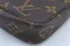 Authentic Louis Vuitton Monogram Pochette Accessoires Pouch M51980 LV K9045