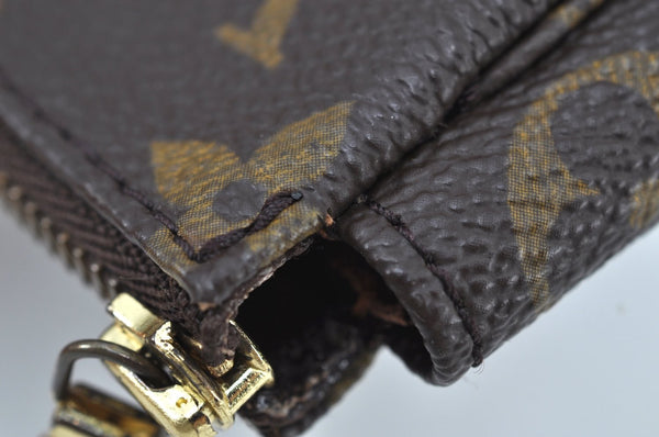 Authentic Louis Vuitton Monogram Pochette Accessoires Pouch M51980 LV K9045