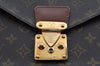 Authentic Louis Vuitton Monogram Monceau 2Way Shoulder Hand Bag M51185 LV K9052