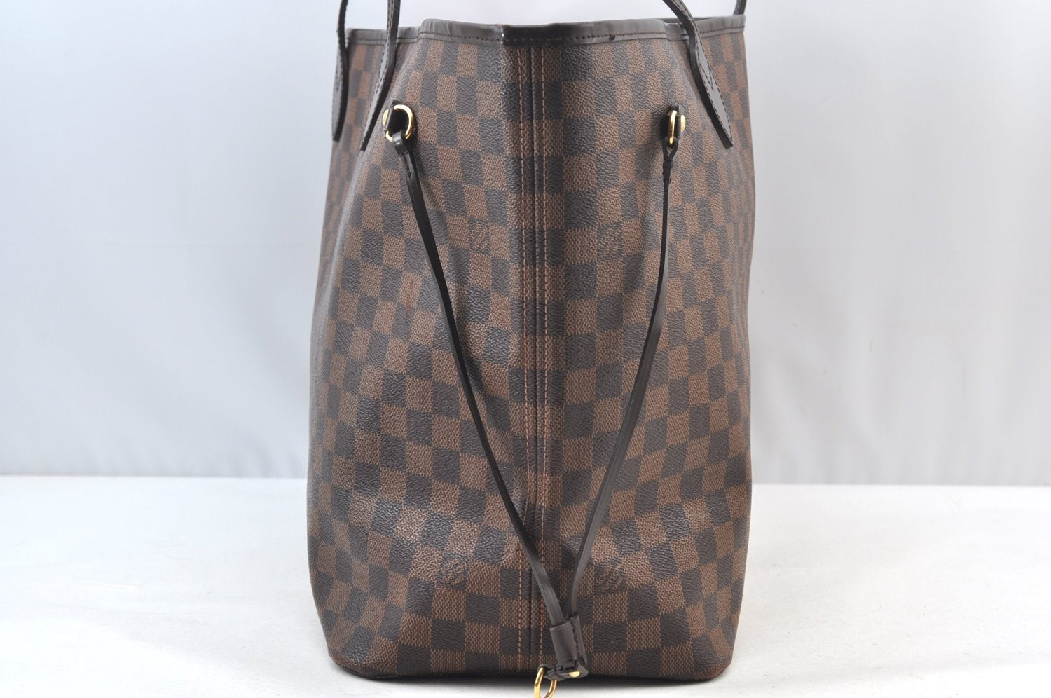 Authentic Louis Vuitton Damier Neverfull GM Shoulder Tote Bag N51106 LV K9059