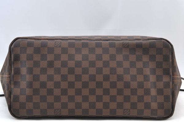 Authentic Louis Vuitton Damier Neverfull GM Shoulder Tote Bag N51106 LV K9059