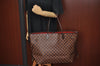 Authentic Louis Vuitton Damier Neverfull GM Shoulder Tote Bag N51106 LV K9059