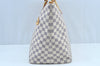 Authentic Louis Vuitton Damier Azur Saleya GM Shoulder Tote Bag N51184 LV K9062