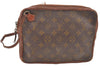 Authentic Louis Vuitton Monogram Pochette Sport Clutch Bag Old Model Junk K9063