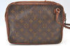 Authentic Louis Vuitton Monogram Pochette Sport Clutch Bag Old Model Junk K9063
