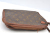 Authentic Louis Vuitton Monogram Pochette Sport Clutch Bag Old Model Junk K9063