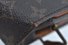Auth Louis Vuitton Monogram Cartouchiere MM M51253 Shoulder Cross Bag Junk K9065