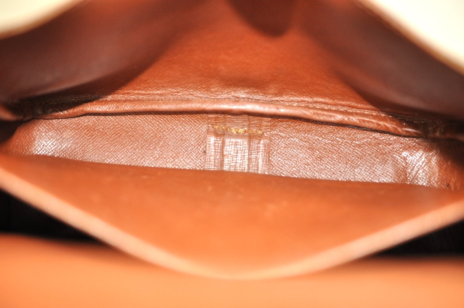 Auth Louis Vuitton Monogram Cartouchiere MM M51253 Shoulder Cross Bag Junk K9065