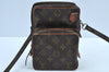 Authentic Louis Vuitton Monogram Amazone Shoulder Cross Bag Old Model Junk K9066