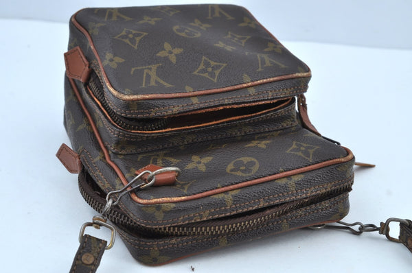 Authentic Louis Vuitton Monogram Amazone Shoulder Cross Bag Old Model Junk K9066