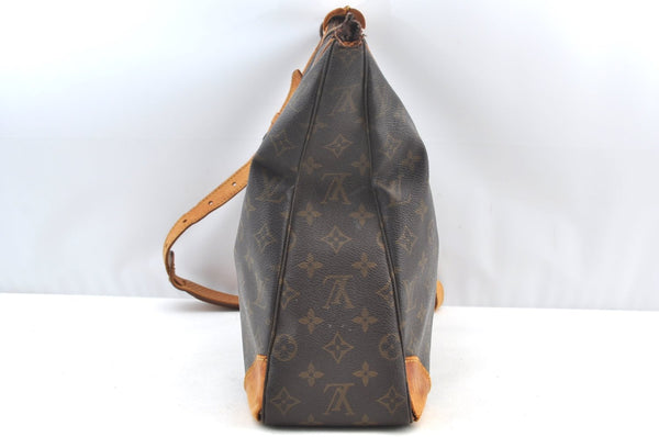 Authentic Louis Vuitton Monogram Boulogne 35 Shoulder Bag M51260 LV Junk K9068