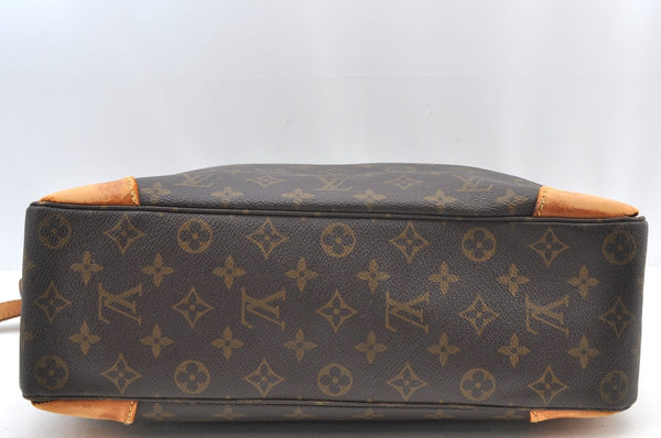 Authentic Louis Vuitton Monogram Boulogne 35 Shoulder Bag M51260 LV Junk K9068