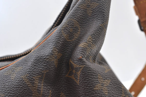 Authentic Louis Vuitton Monogram Boulogne 35 Shoulder Bag M51260 LV Junk K9068