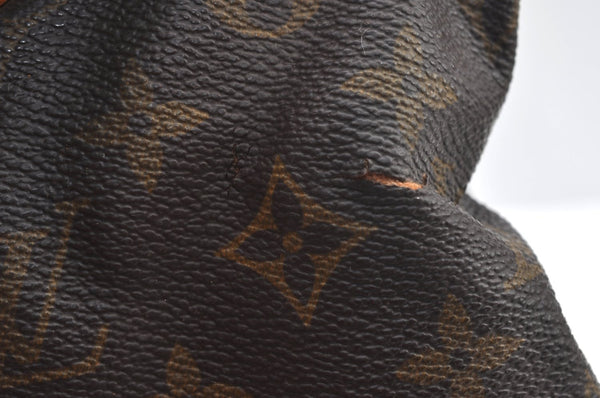 Authentic Louis Vuitton Monogram Boulogne 35 Shoulder Bag M51260 LV Junk K9068