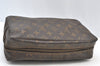 Auth Louis Vuitton Monogram Trousse Toilette 28 Clutch Hand Bag Old Model K9070