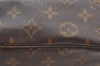 Auth Louis Vuitton Monogram Trousse Toilette 28 Clutch Hand Bag Old Model K9070