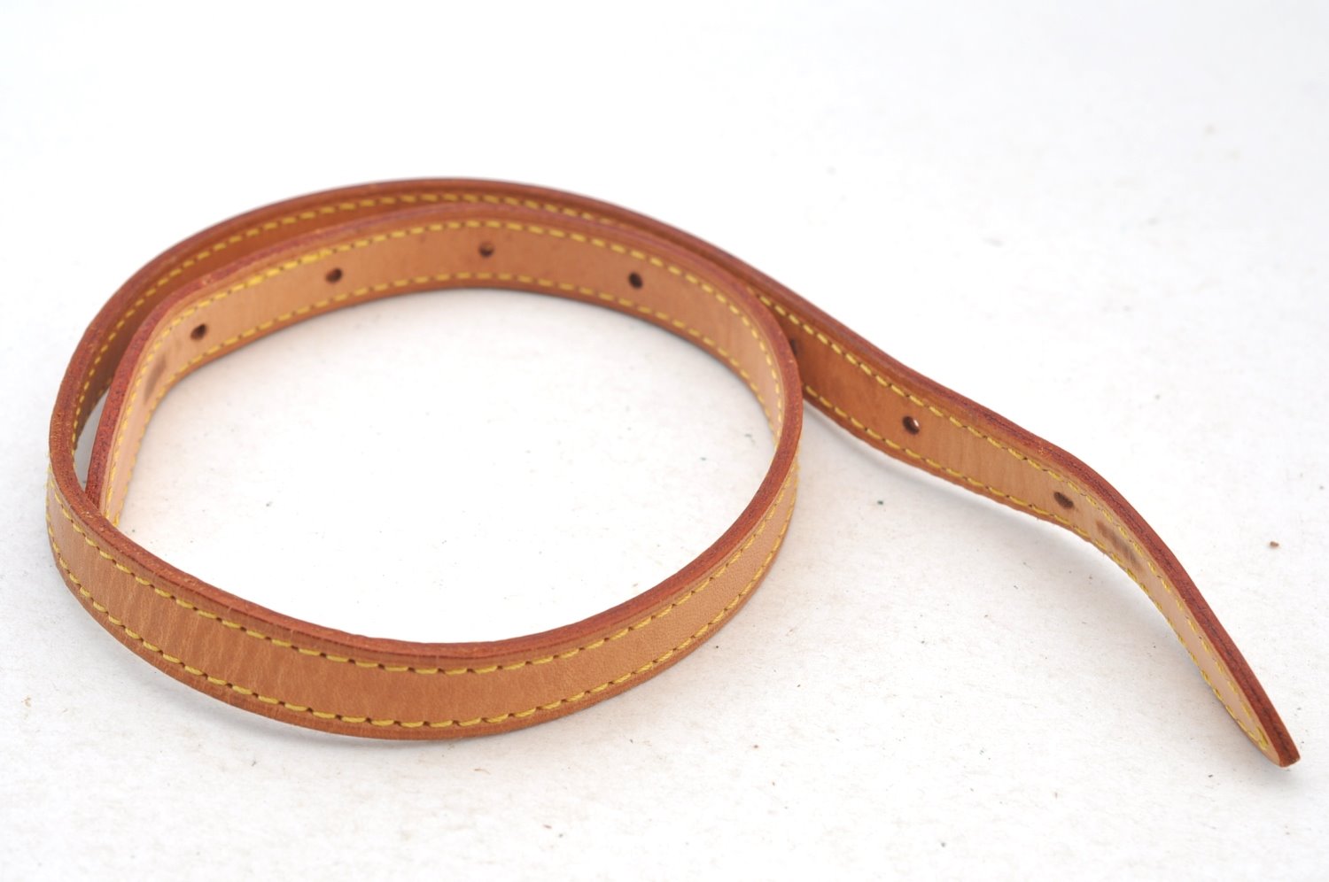 Authentic Louis Vuitton Leather Shoulder Strap For Bucket PM 27.6