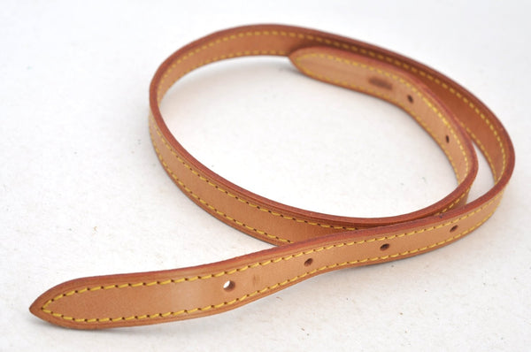 Authentic Louis Vuitton Leather Shoulder Strap For Bucket PM 27.6" Beige K9071