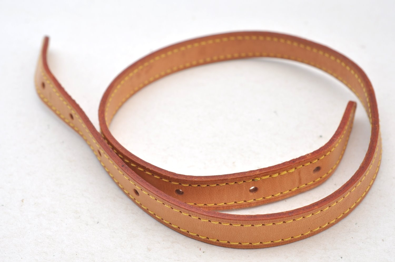 Authentic Louis Vuitton Leather Shoulder Strap For Bucket PM 27.6