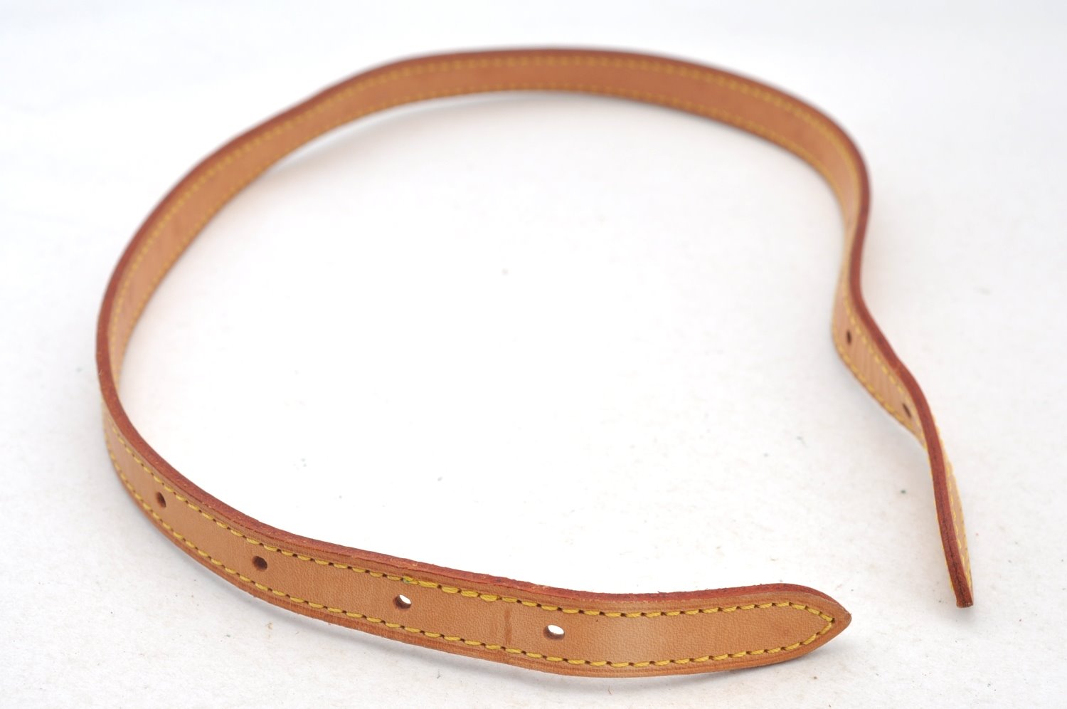 Authentic Louis Vuitton Leather Shoulder Strap For Bucket PM 27.6