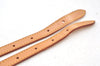 Authentic Louis Vuitton Leather Shoulder Strap For Bucket PM 27.6" Beige K9071