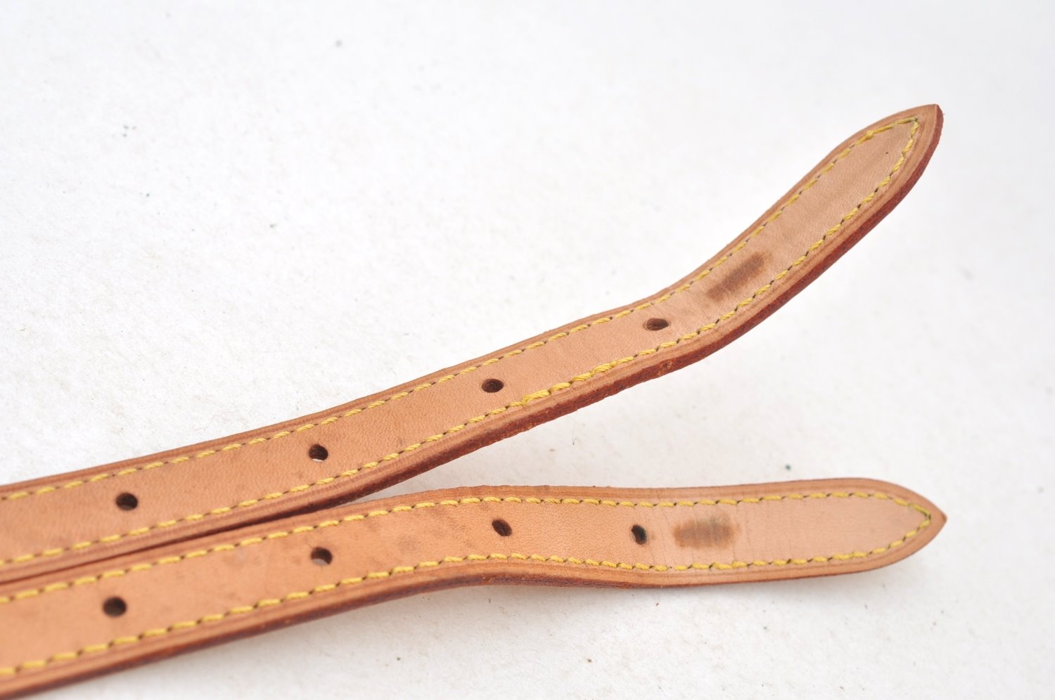 Authentic Louis Vuitton Leather Shoulder Strap For Bucket PM 27.6