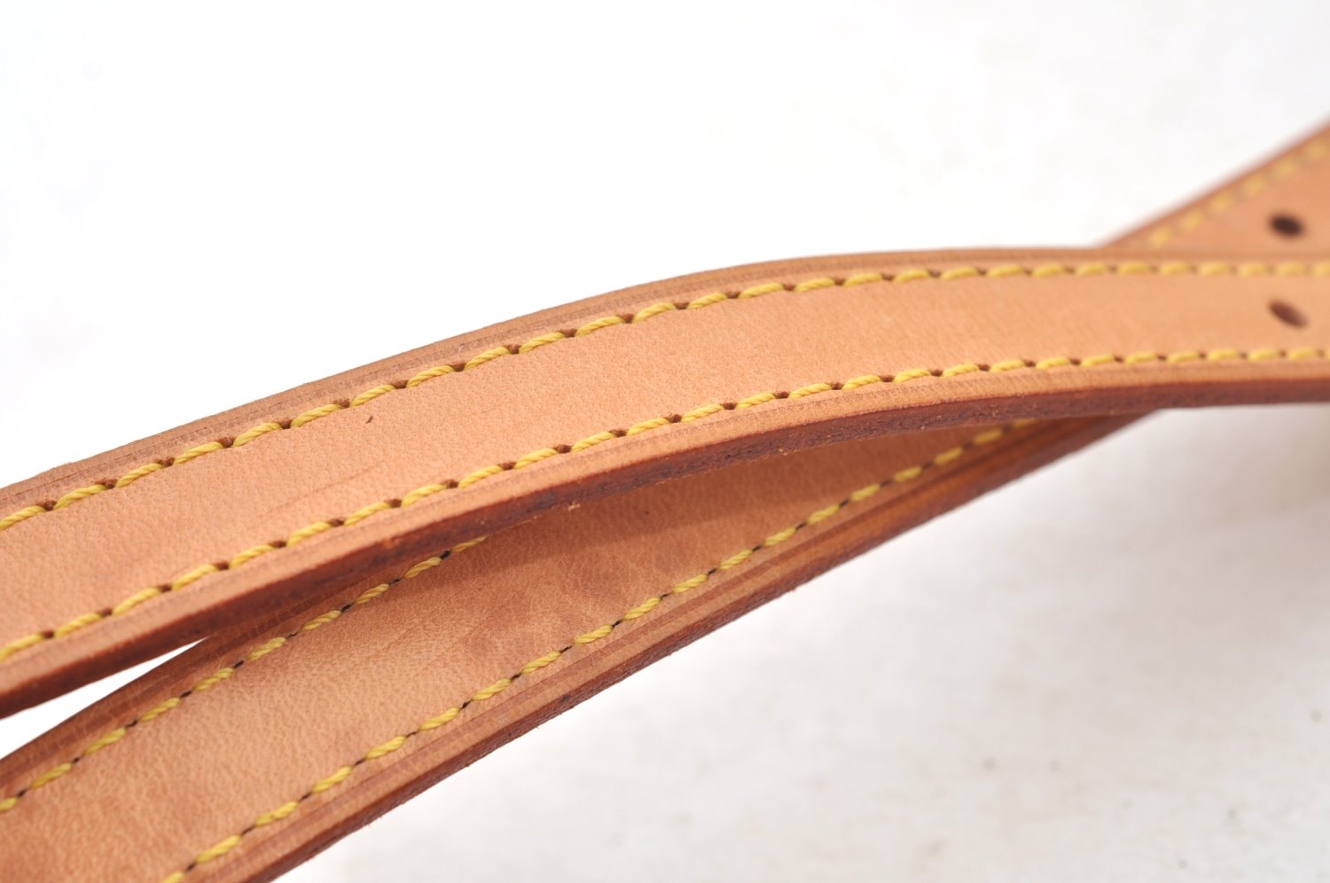 Authentic Louis Vuitton Leather Shoulder Strap For Bucket PM 27.6