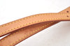 Authentic Louis Vuitton Leather Shoulder Strap For Bucket PM 27.6" Beige K9071