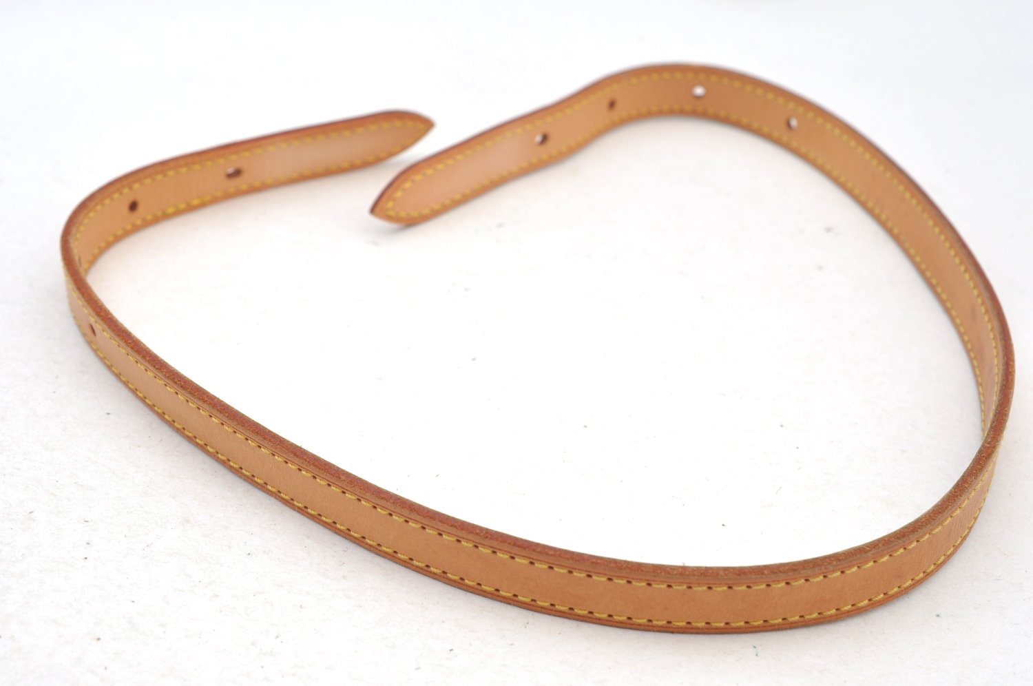 Authentic Louis Vuitton Leather Shoulder Strap For Bucket PM 27.6