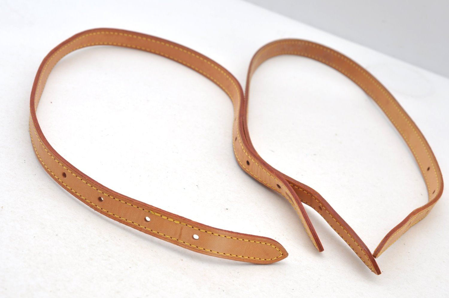 Authentic Louis Vuitton Leather Shoulder Strap For Bucket PM 27.6