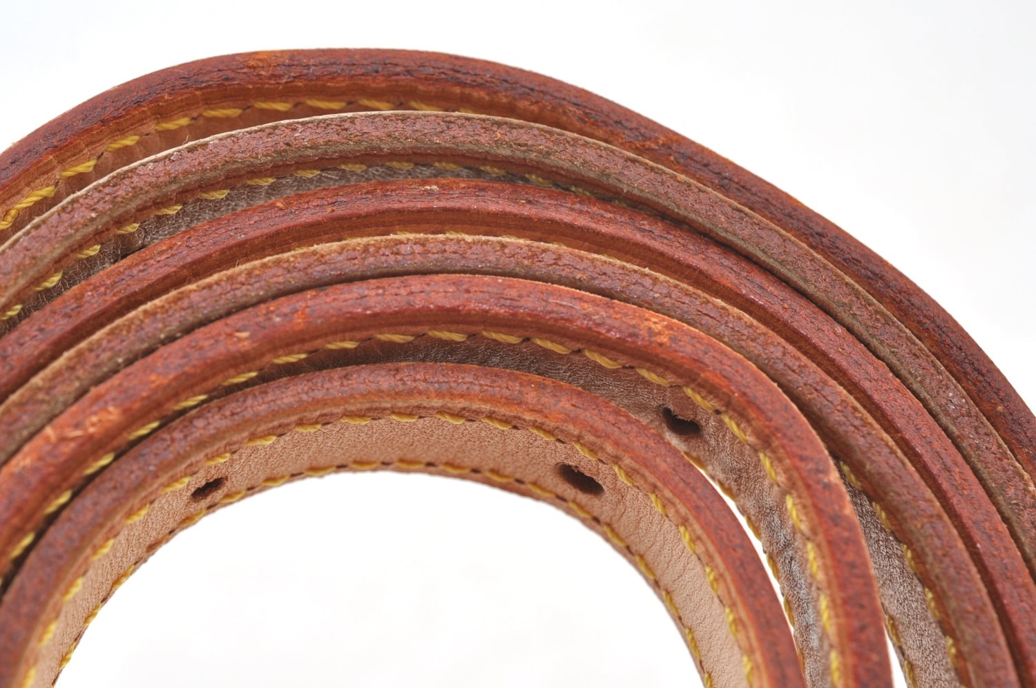 Authentic Louis Vuitton Leather Shoulder Strap For Bucket PM 27.6