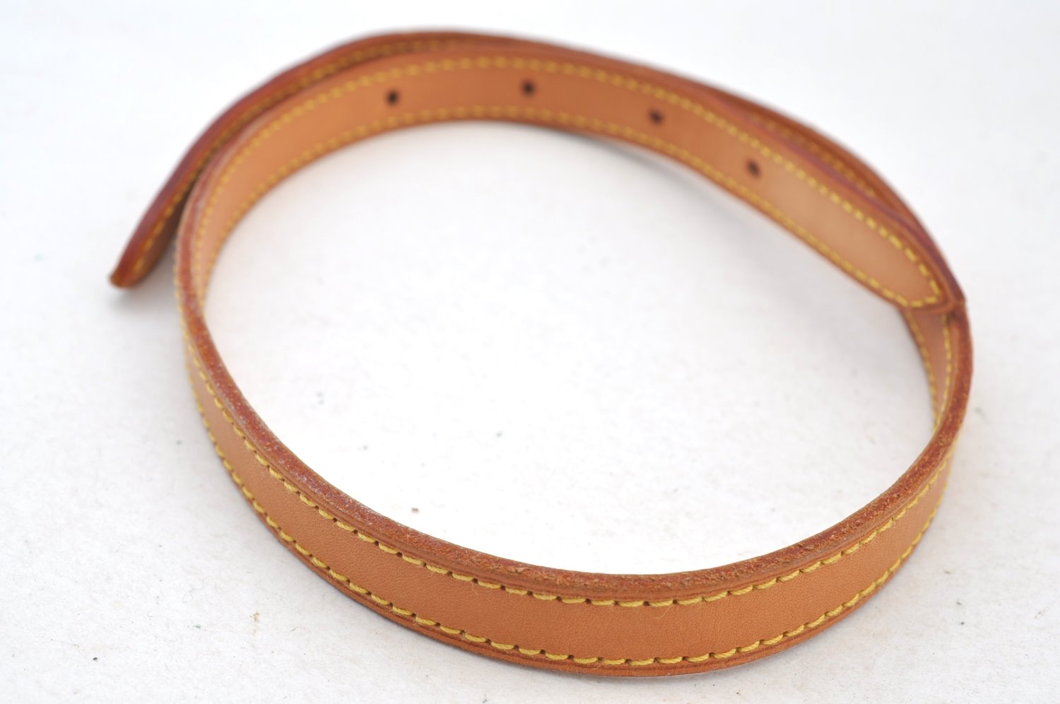 Authentic Louis Vuitton Leather Shoulder Strap For Bucket PM 27.6