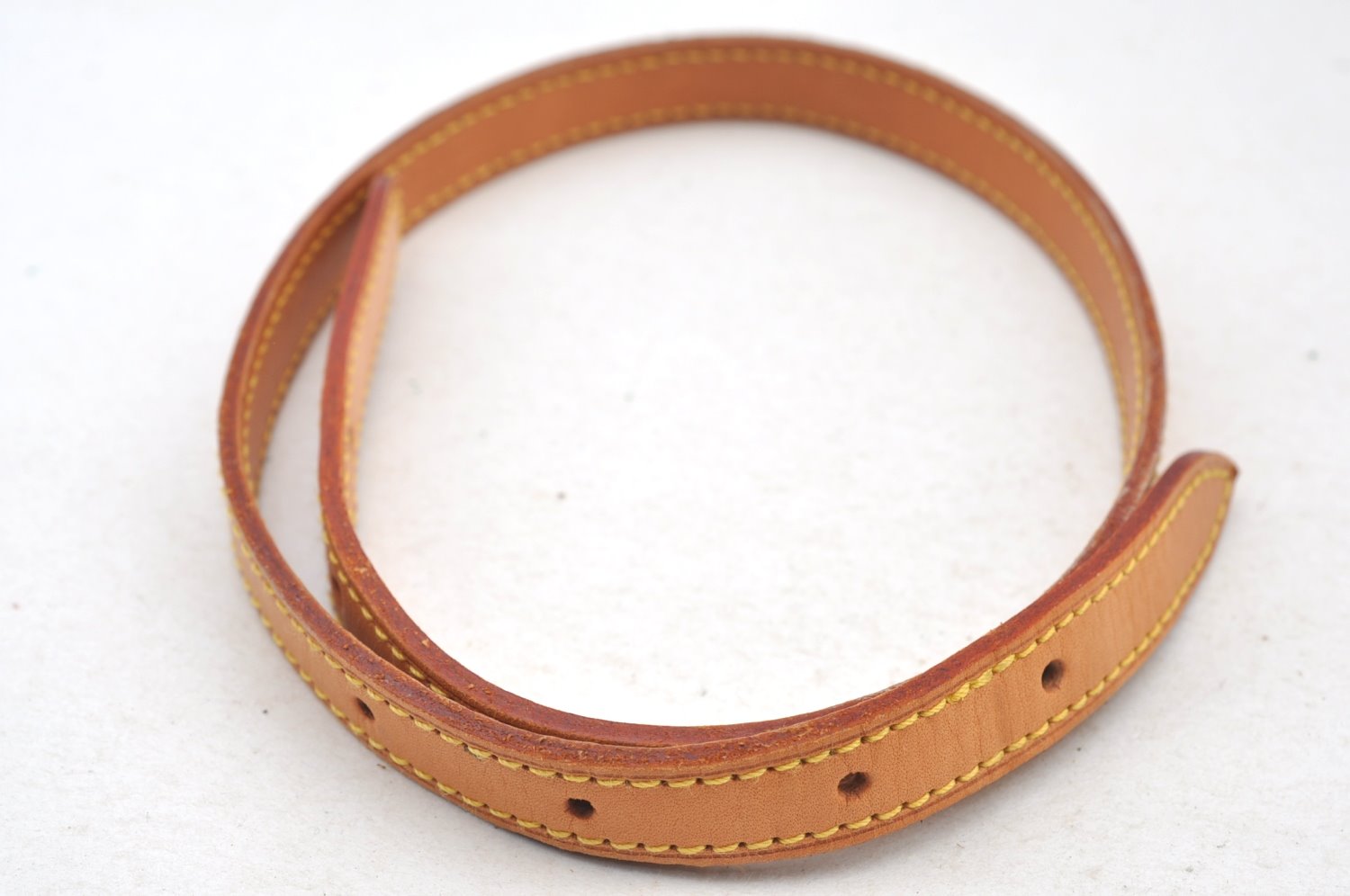 Authentic Louis Vuitton Leather Shoulder Strap For Bucket PM 27.6