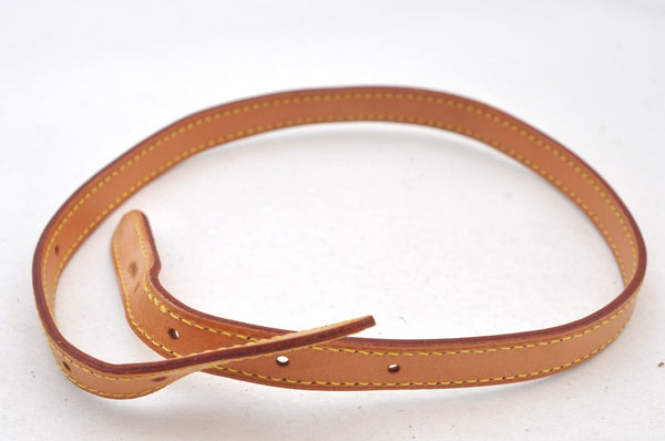 Authentic Louis Vuitton Leather Shoulder Strap For Bucket PM 27.6" Beige K9072