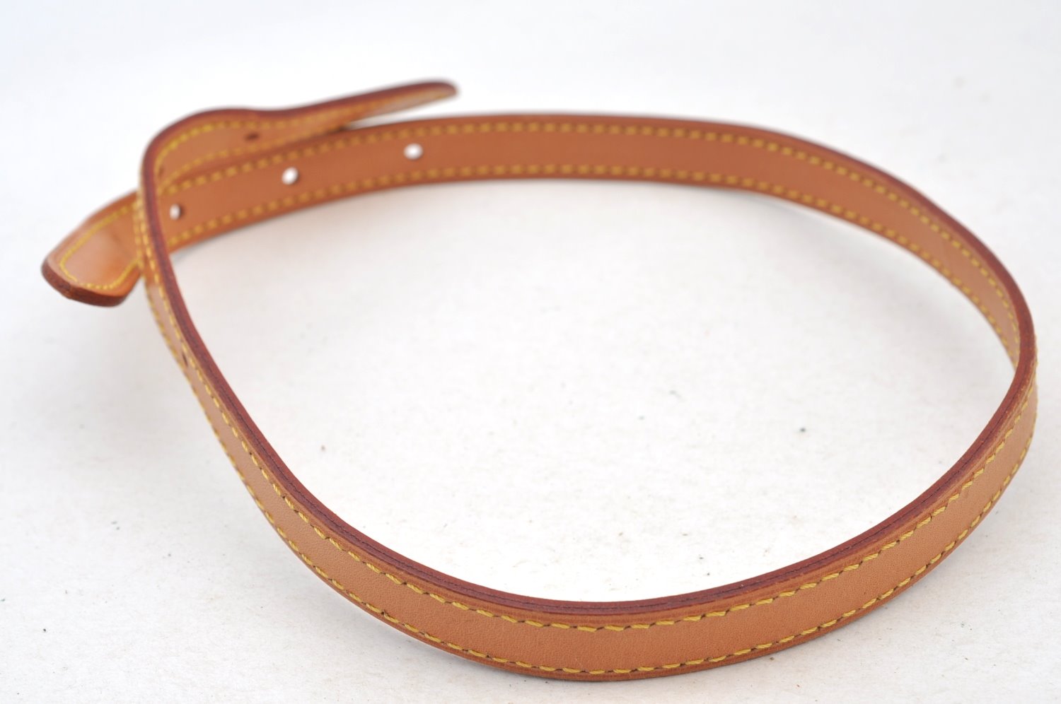 Authentic Louis Vuitton Leather Shoulder Strap For Bucket PM 27.6