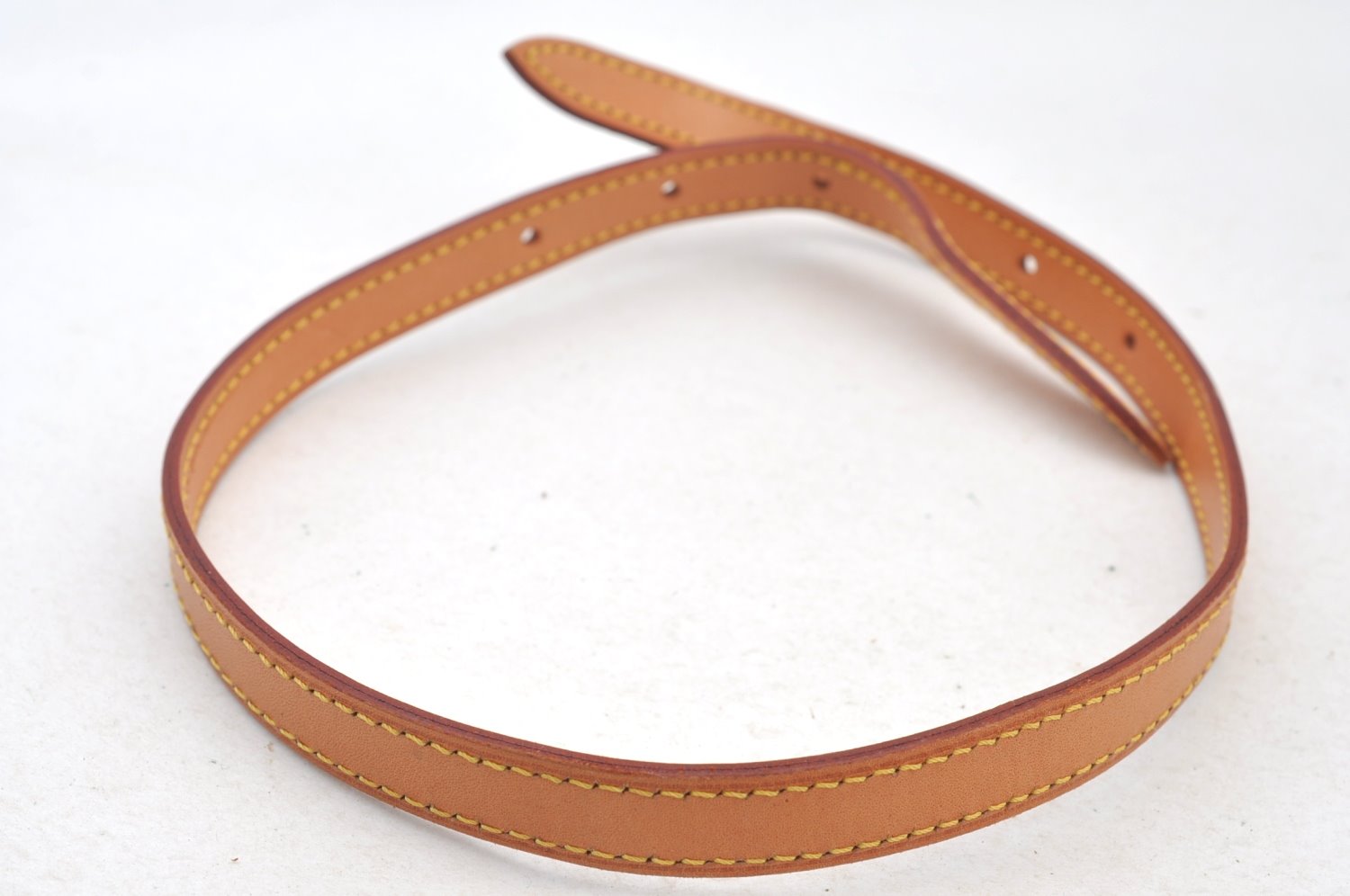 Authentic Louis Vuitton Leather Shoulder Strap For Bucket PM 27.6