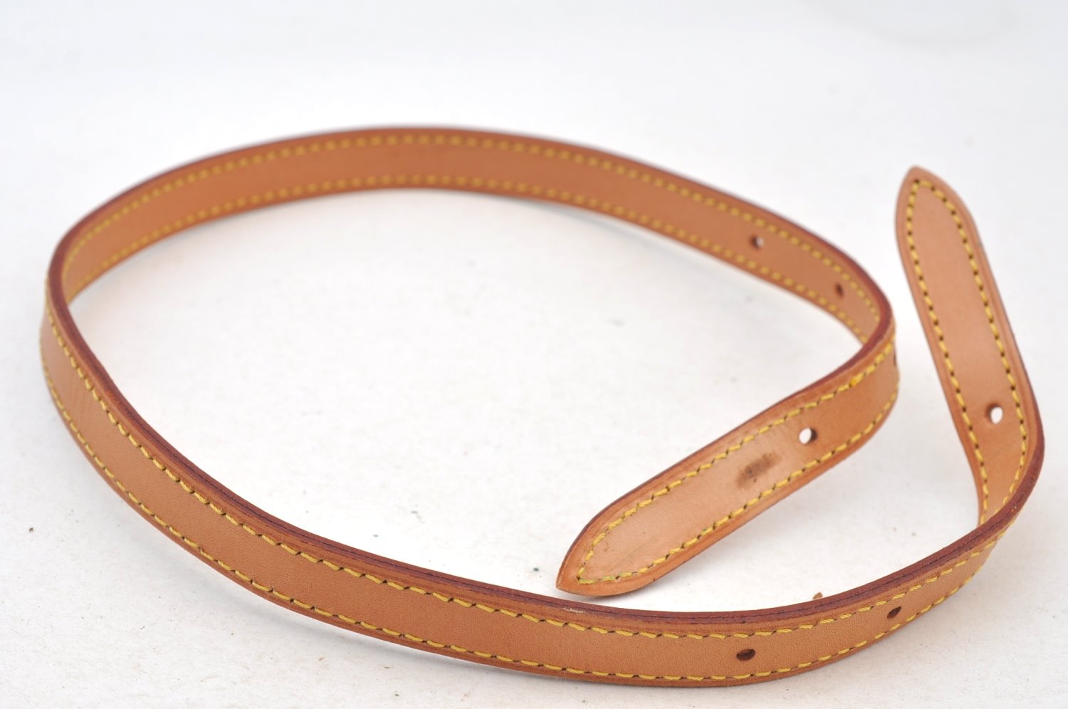 Authentic Louis Vuitton Leather Shoulder Strap For Bucket PM 27.6