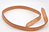 Authentic Louis Vuitton Leather Shoulder Strap For Bucket PM 27.6" Beige K9072