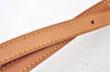 Authentic Louis Vuitton Leather Shoulder Strap For Bucket PM 27.6" Beige K9072