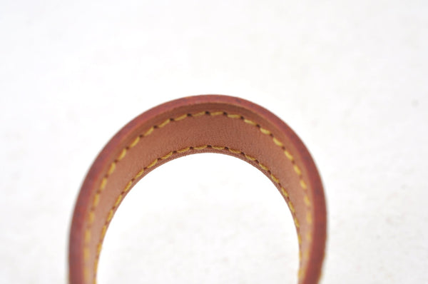 Authentic Louis Vuitton Leather Shoulder Strap For Bucket PM 27.6" Beige K9072