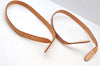 Authentic Louis Vuitton Leather Shoulder Strap For Bucket PM 27.6" Beige K9072