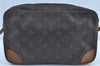 Authentic Louis Vuitton Monogram Compiegne 28 Clutch Hand Bag M51845 LV K9098