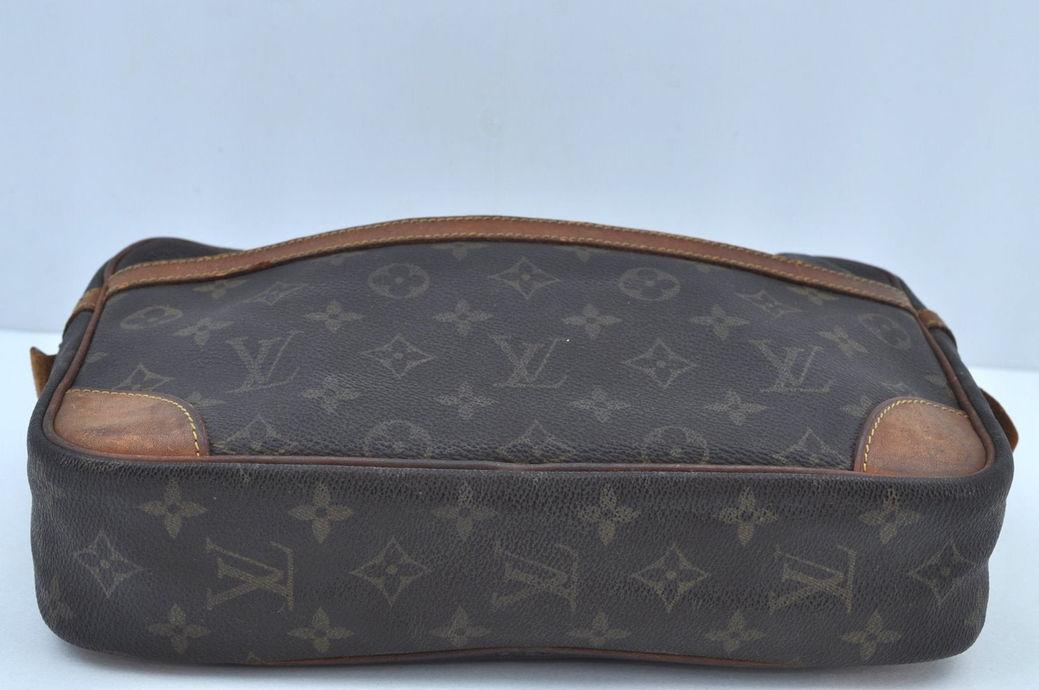 Authentic Louis Vuitton Monogram Compiegne 28 Clutch Hand Bag M51845 LV K9098