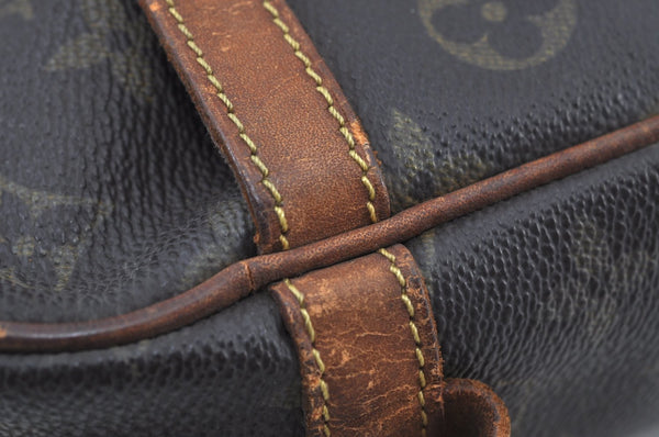 Authentic Louis Vuitton Monogram Compiegne 28 Clutch Hand Bag M51845 LV K9098